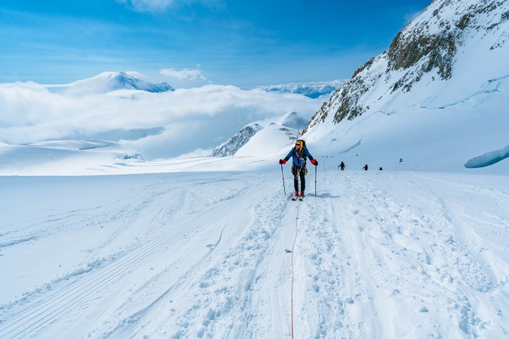 Team Benjamin Breitegger and Sebastian Breite from Austria on the way to their successful Denali Expedition