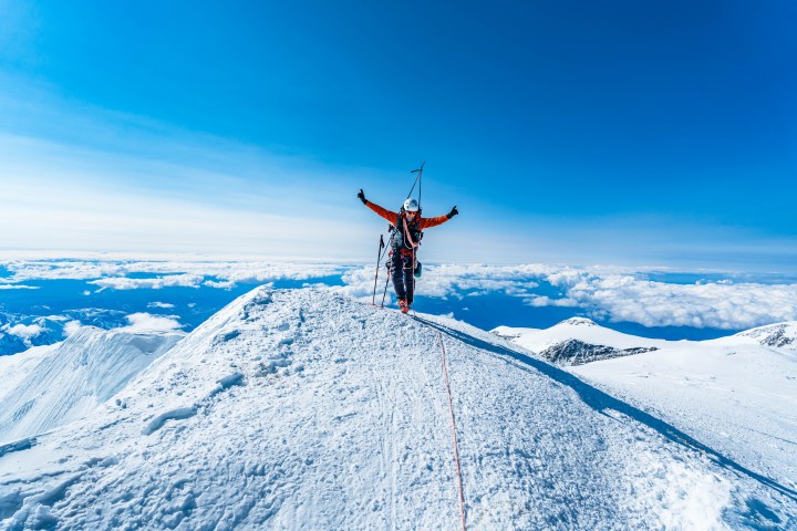 Summitting Denali Top Air Support from Talkeetna