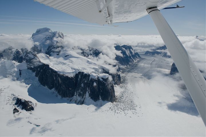 Ruth Glacier View Flightseeing Tour from Talkeetna Sheldon Air