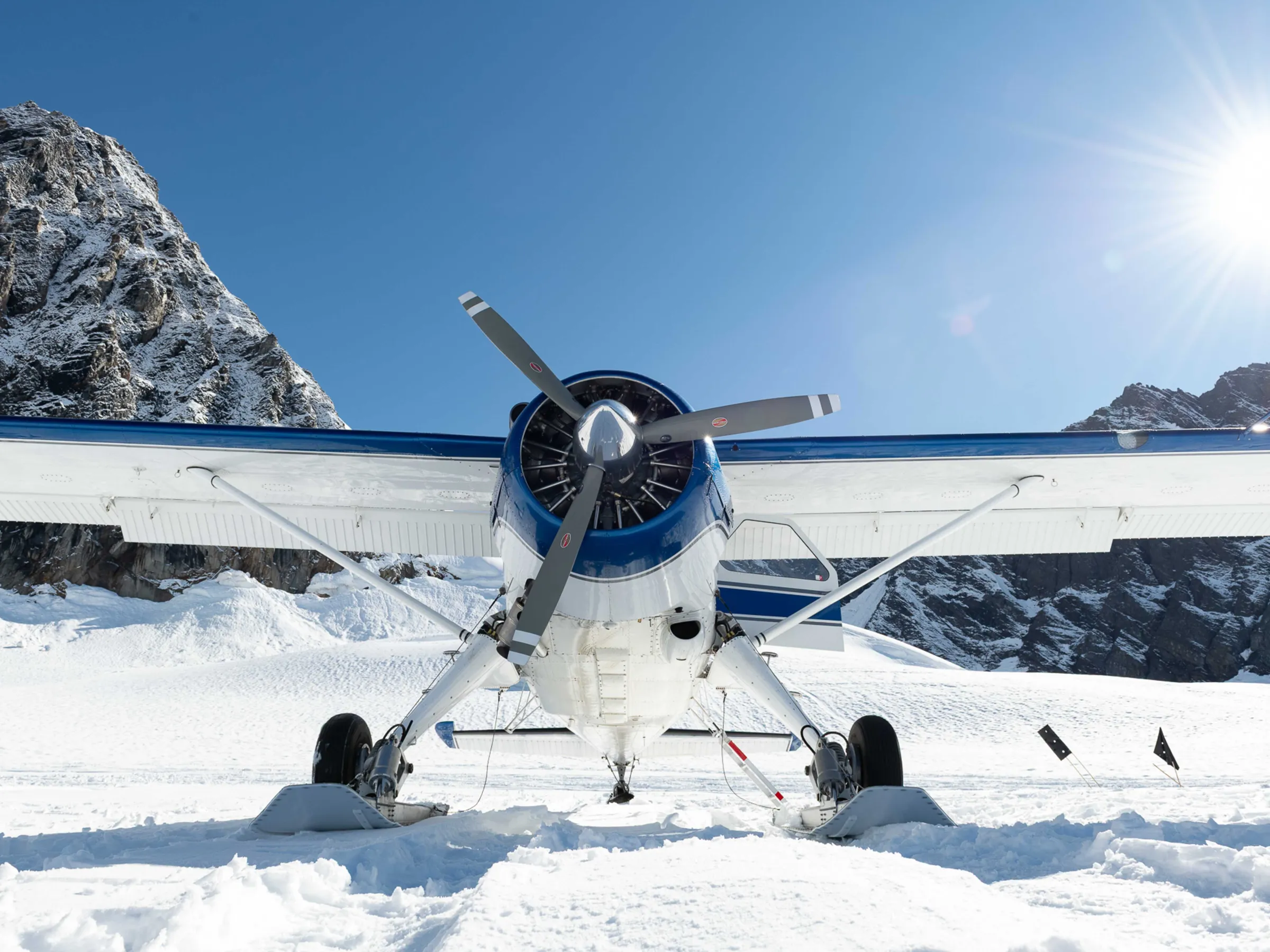 Glacier Landings on Radial Beaver in Alaska
