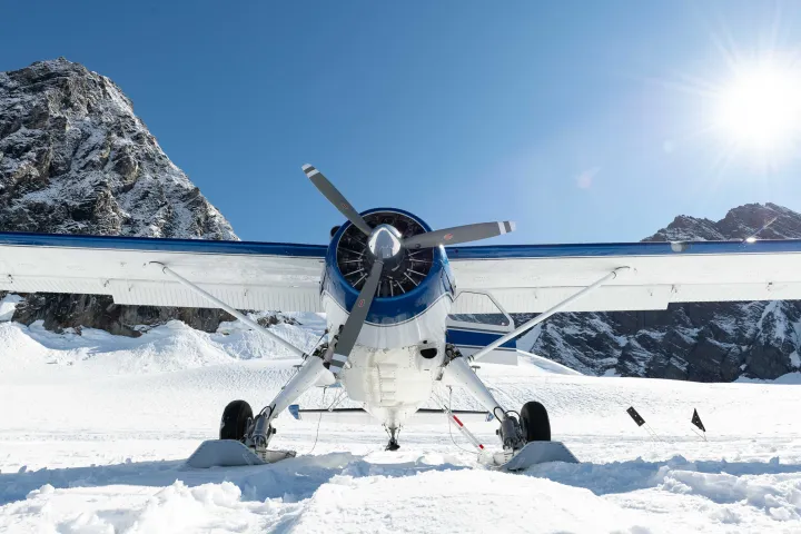 Glacier Landings on Radial Beaver in Alaska