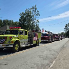 4th of July Parade in Main Street Talkeetna