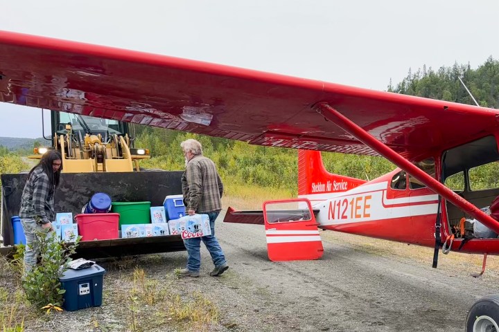 Supplies Delivery at Alaskan remote properties