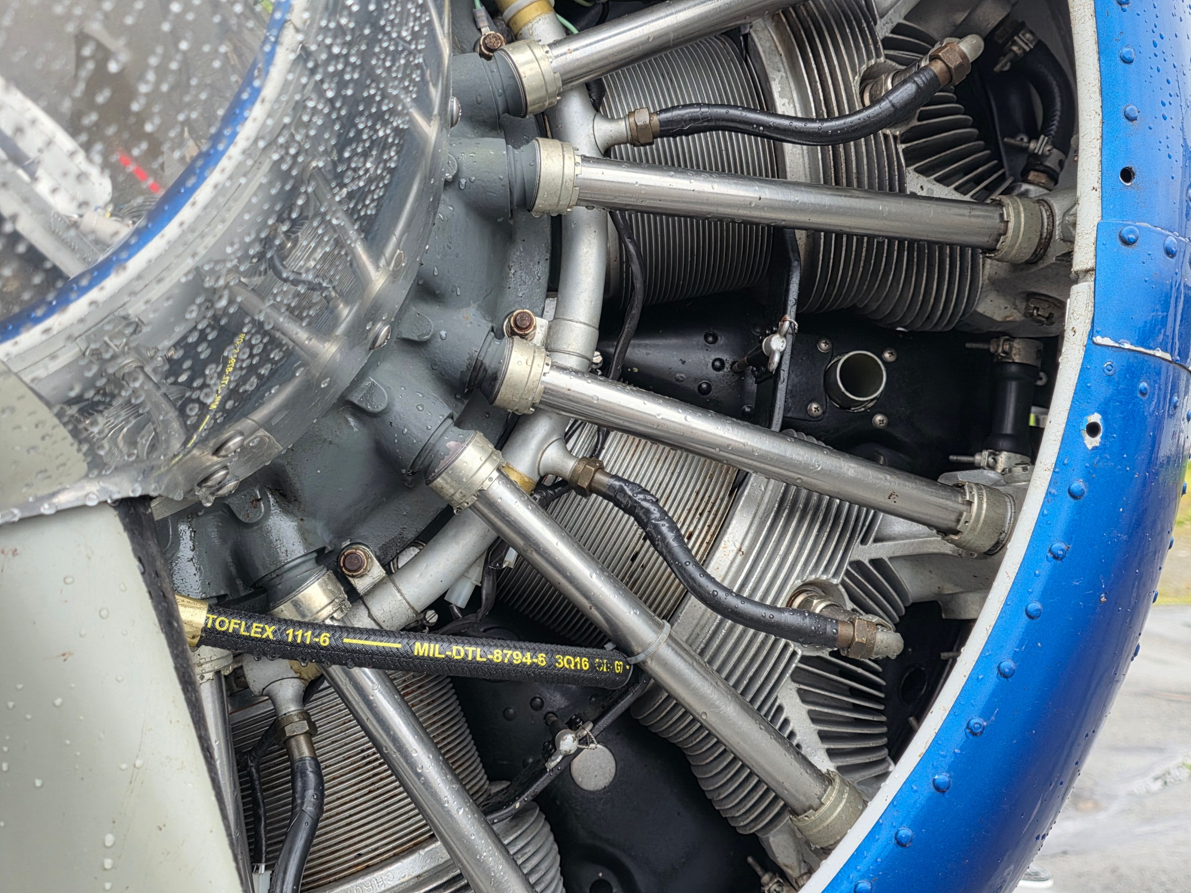 1959 DeHavilland Beaver Radial Engine Close Up