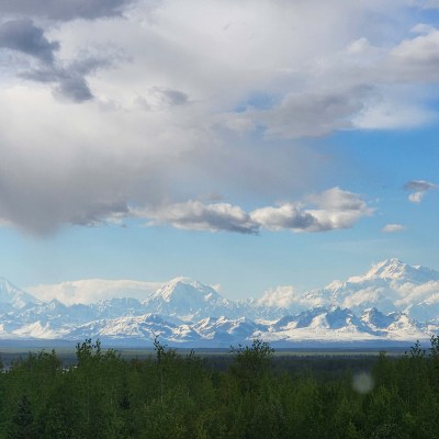 Denali view from Alaskan Lodge