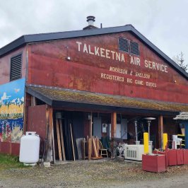 Historical Talkeetna Air Service Hangar
