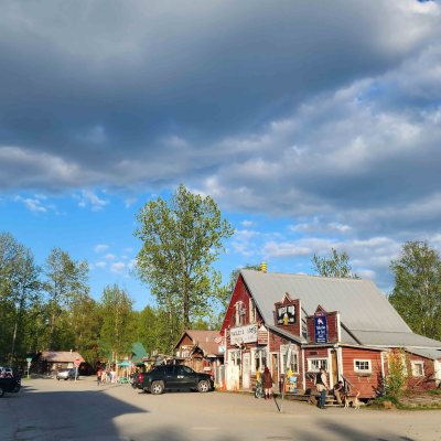 Historical Nagleys on Main Street Talkeetna Alaska