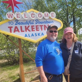 Welcome to Downtown Talkeetna Sign
