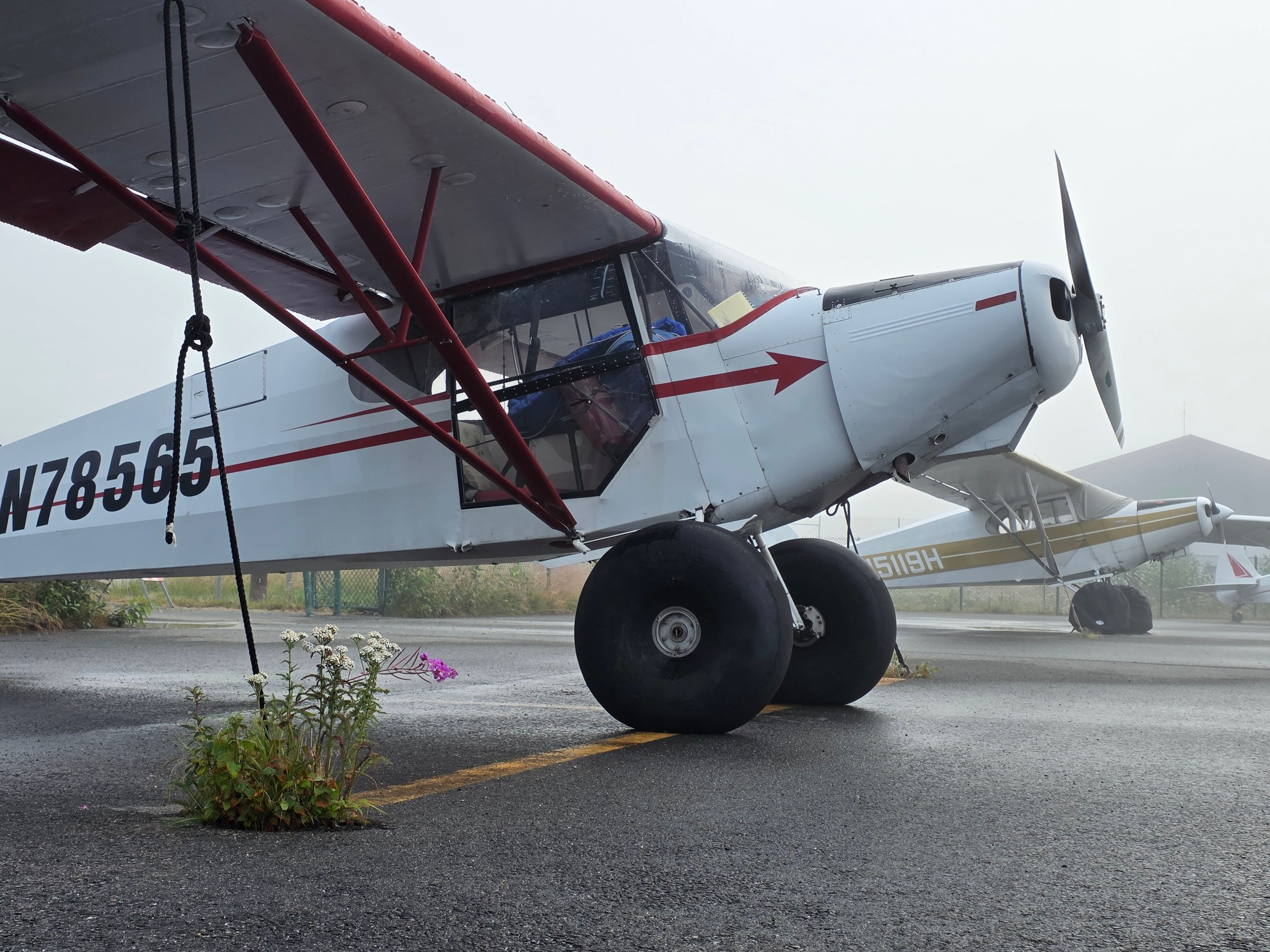 TKA Airport Aircrafts Alaska Aviation