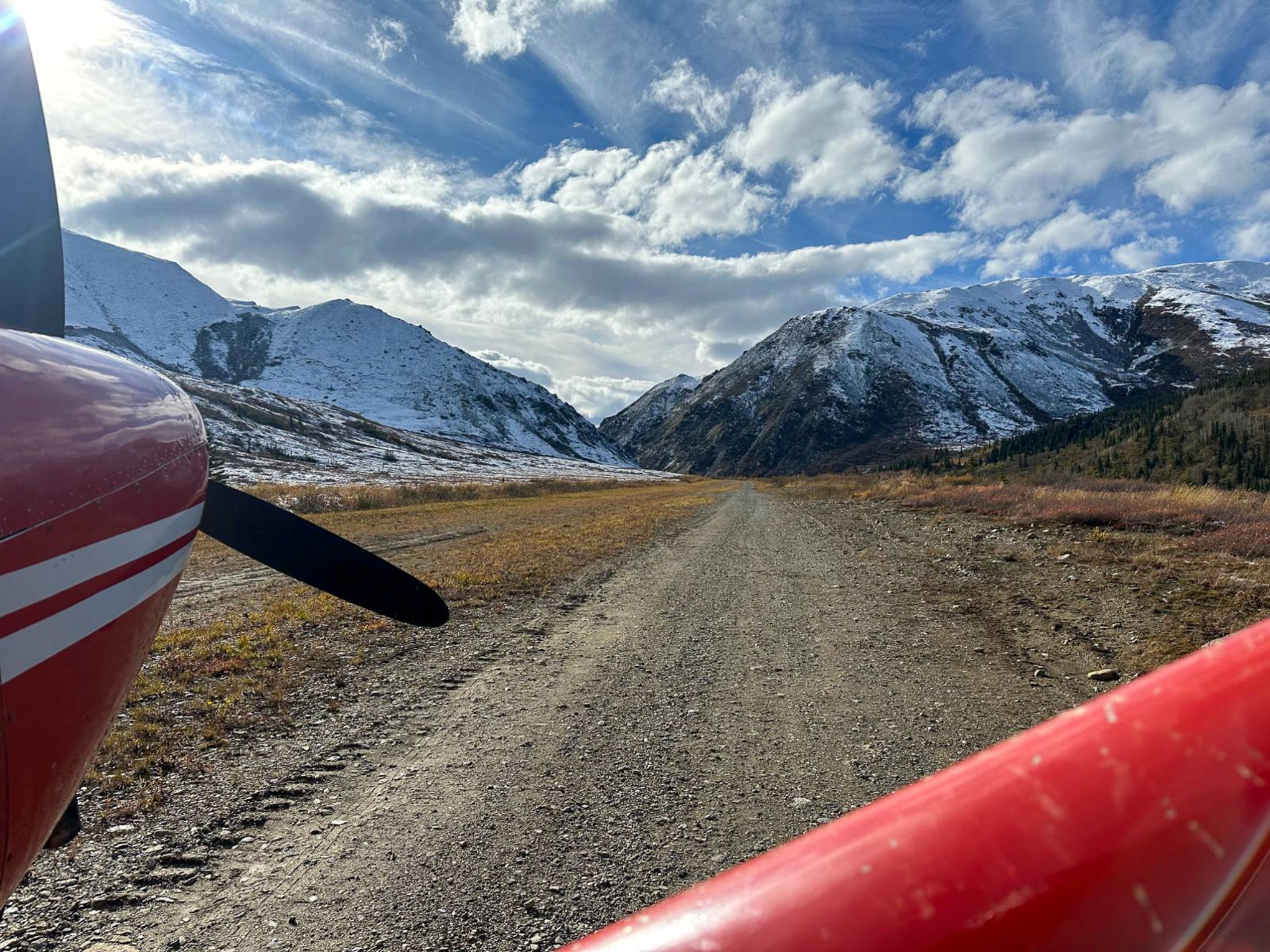Sheldon Air Service bush plane operating as a licensed Alaska big game transporter
