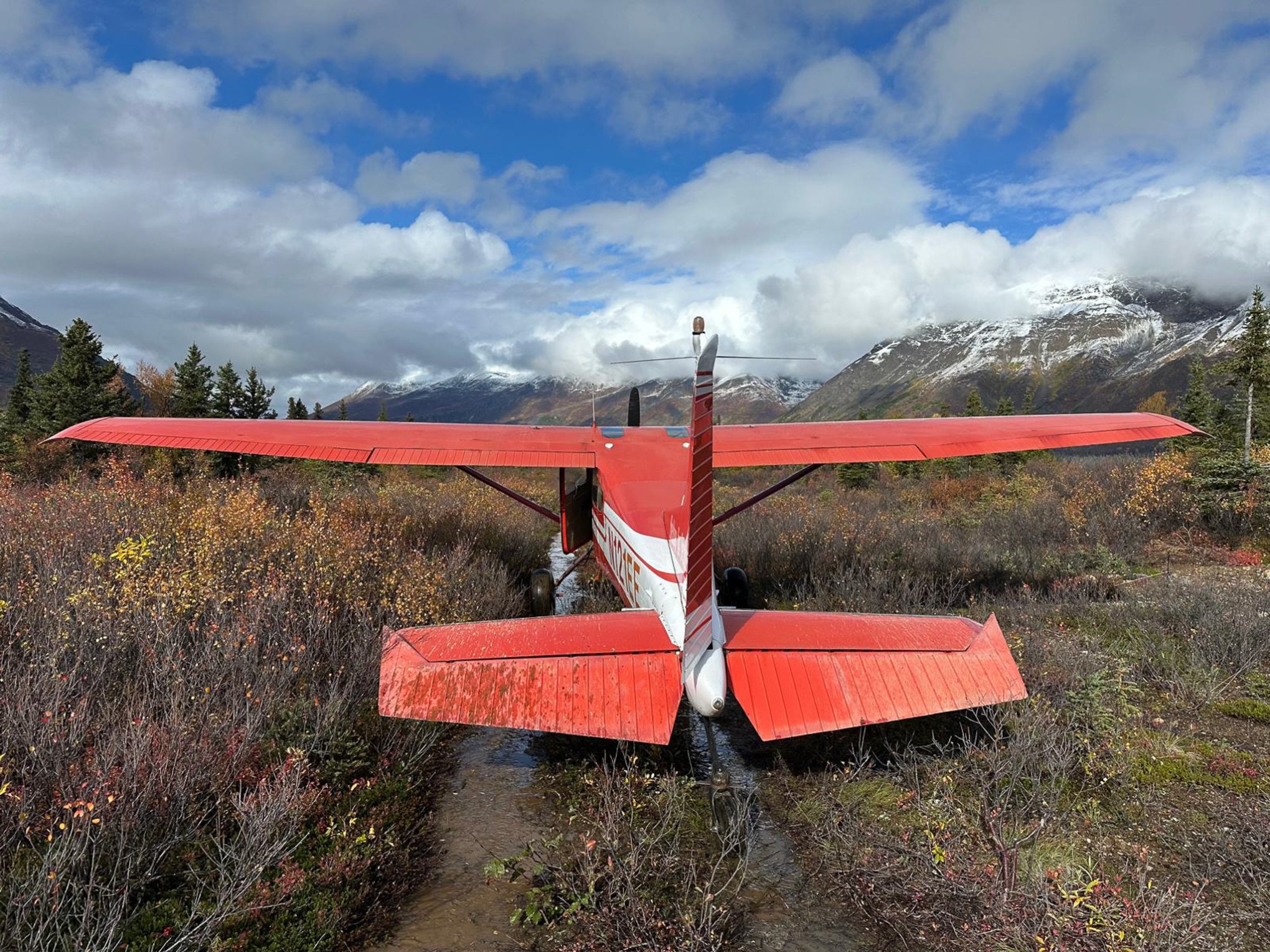 Unit 13 Alaska hunting area serviced by licensed big game transporter